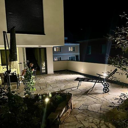 -Stadthaus Ida- Mit Grosser Dachterasse, Am Schlosspark, Luftkurort Kisslegg, Boxspringbetten, Kaffeevollautomat, Smarttv, Familienfreundlich, Grosszuegig, Zentral Luaran gambar