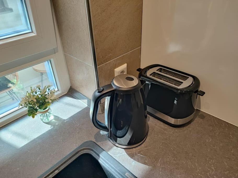 -Stadthaus Ida- Mit Grosser Dachterasse, Am Schlosspark, Luftkurort Kisslegg, Boxspringbetten, Kaffeevollautomat, Smarttv, Familienfreundlich, Grosszuegig, Zentral Luaran gambar