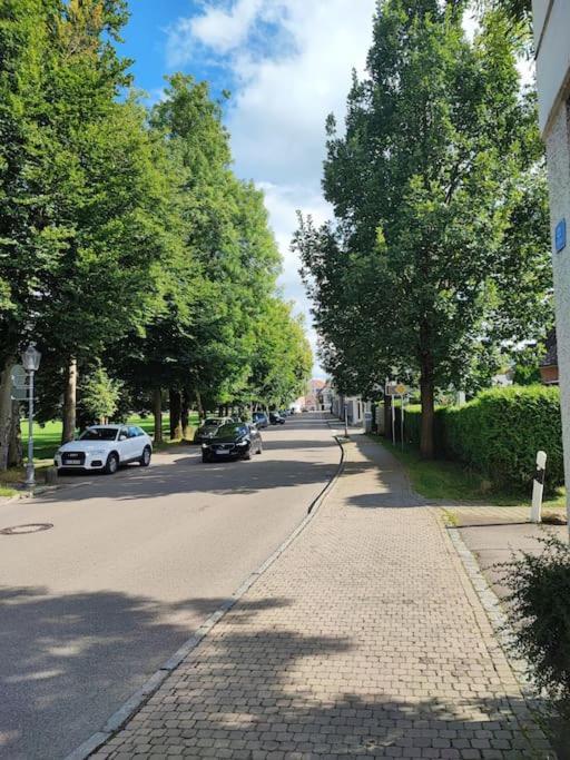 -Stadthaus Ida- Mit Grosser Dachterasse, Am Schlosspark, Luftkurort Kisslegg, Boxspringbetten, Kaffeevollautomat, Smarttv, Familienfreundlich, Grosszuegig, Zentral Luaran gambar