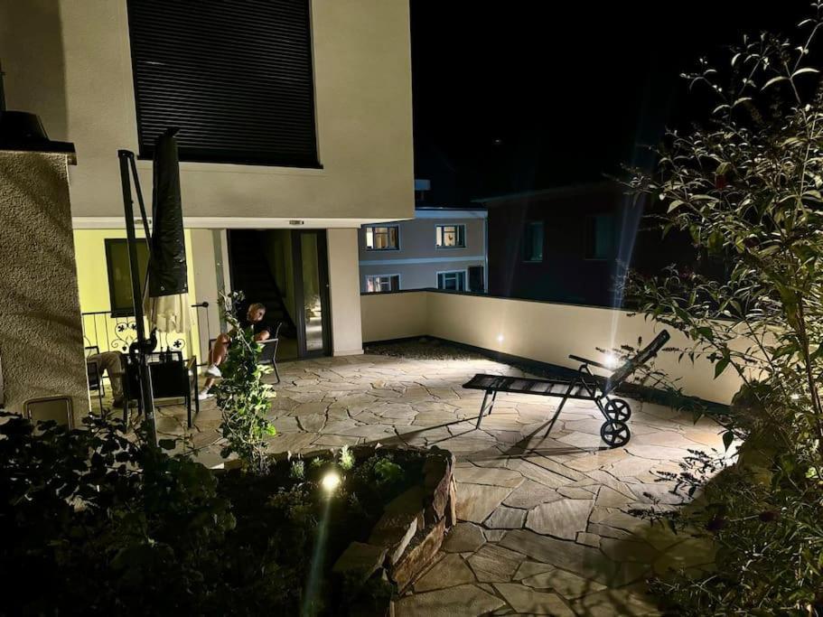 -Stadthaus Ida- Mit Grosser Dachterasse, Am Schlosspark, Luftkurort Kisslegg, Boxspringbetten, Kaffeevollautomat, Smarttv, Familienfreundlich, Grosszuegig, Zentral Luaran gambar